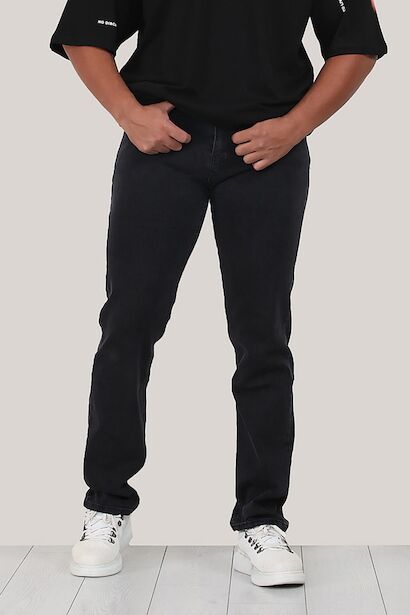 Erkek Boru Paça Kot Pantolon 