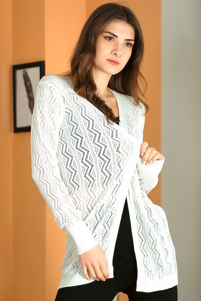 Kadın Hırka  Ekru 6