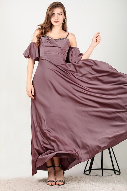 Kadın Taşlı Abiye 