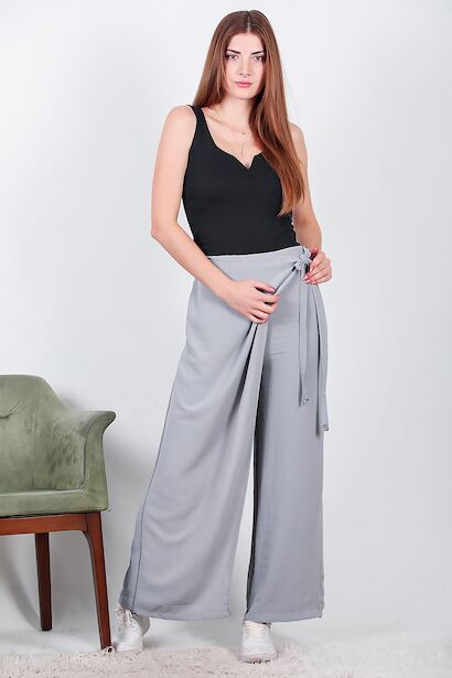 Kadın Bol Paça Pantolon 