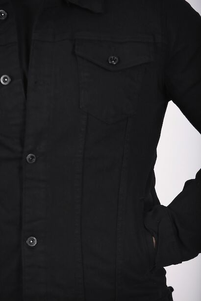 Erkek Kot Ceket  Siyah 6