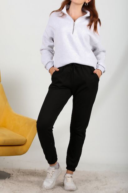 Kadın İki İplik Baskılı Eşofman 