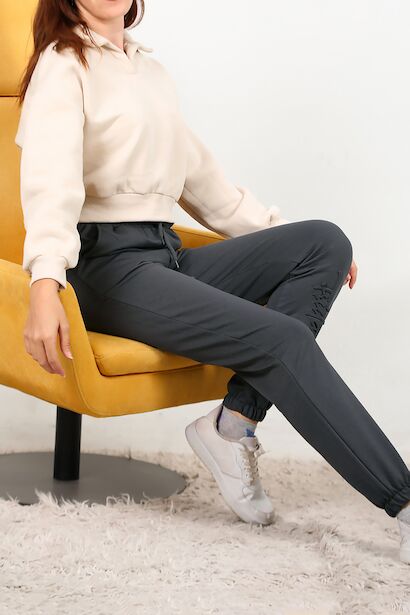 Kadın İki İplik Baskılı Eşofman 