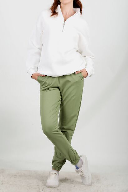 Kadın İki İplik Baskılı Eşofman 