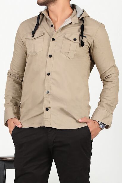 Erkek Kapşonlu Gömlek 