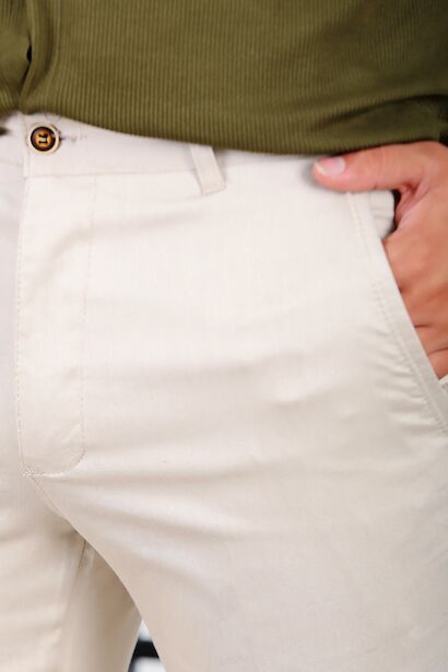 Erkek Kumaş Pantolon  Taş 6