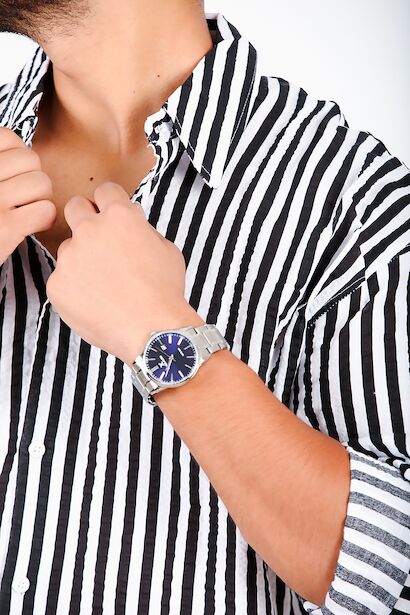 Erkek Uzun Kol Gömlek  Siyah 6