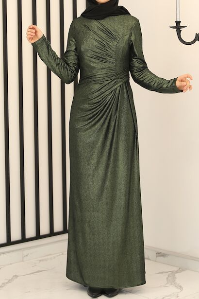 Kadın Simli Uzun Abiye 