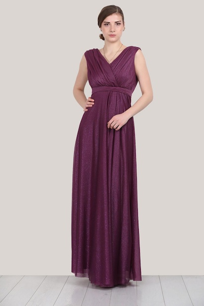 Kadın Uzun Simli Abiye