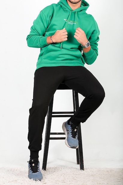 Erkek Yan Fermuarlı Manşetli Eşofman