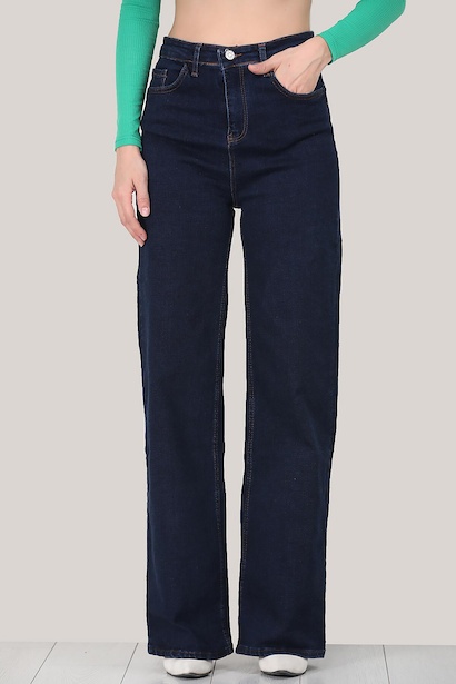 Kadın Salaş Kot Pantolon