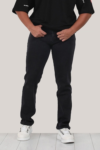 Erkek Boru Paça Kot Pantolon