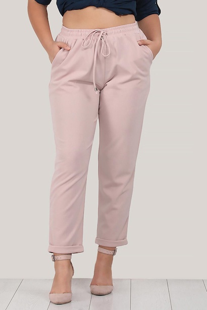 Büyük Beden Duble Paça Pantolon