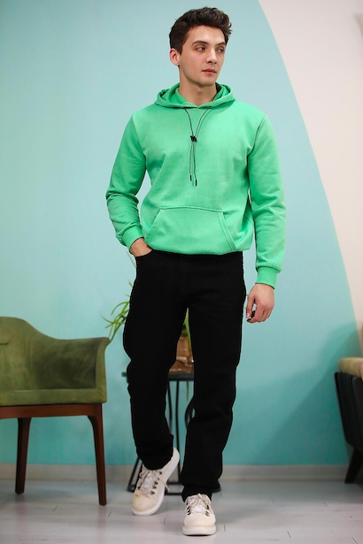 Erkek Boru Paça Kot Pantolon