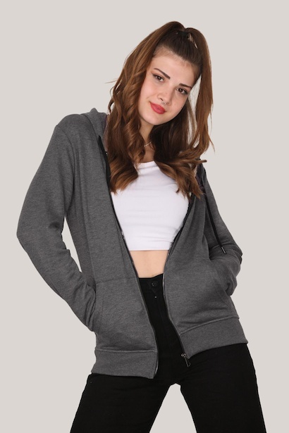 Kadın Fermuarlı Sweat