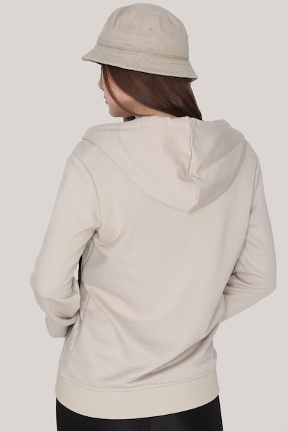 Kadın Fermuarlı Sweat Taş 4