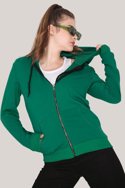 Kadın Fermuarlı Sweat