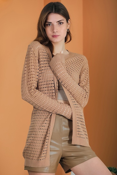 Kadın Delikli Hırka