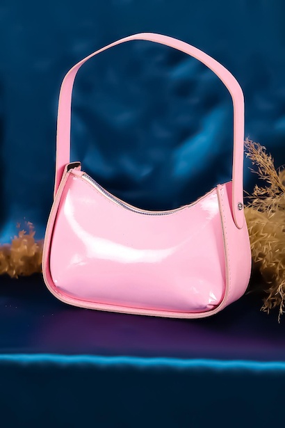 Kadın Monaco Rugan Baget Çanta