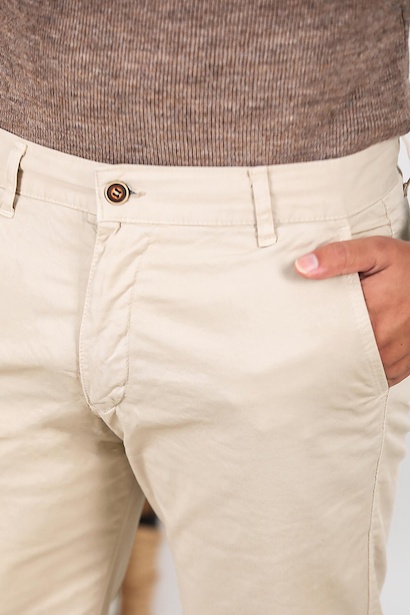 Erkek Kumaş Pantolon Taş 6