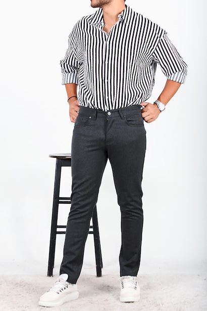 Erkek Kumaş Pantolon Antrasit Antrasit