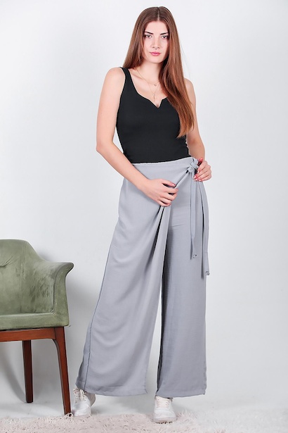 Kadın Bol Paça Pantolon