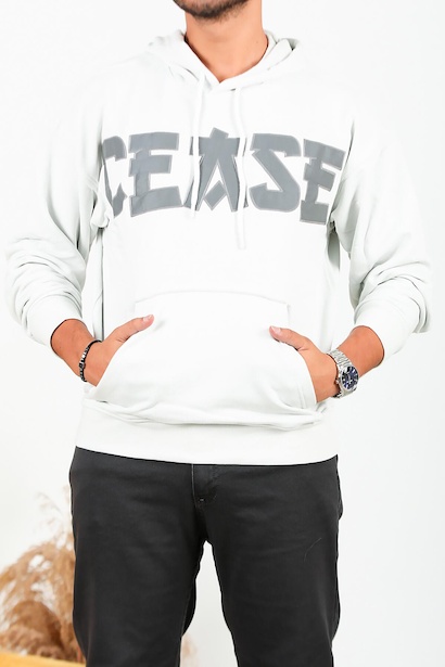 Erkek Kapşonlu Sweat