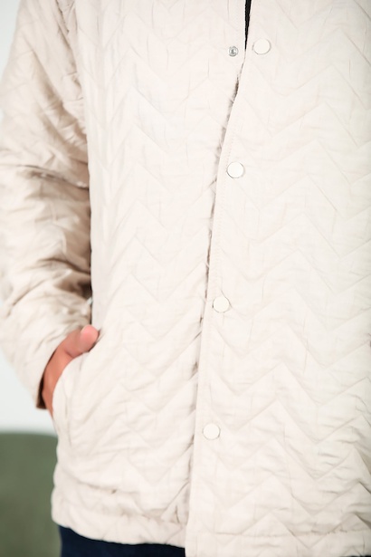 Erkek Kapitone Mont Taş 9