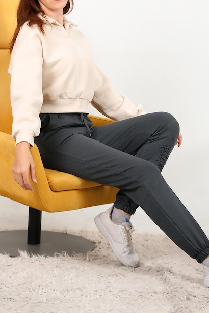 Kadın İki İplik Baskılı Eşofman