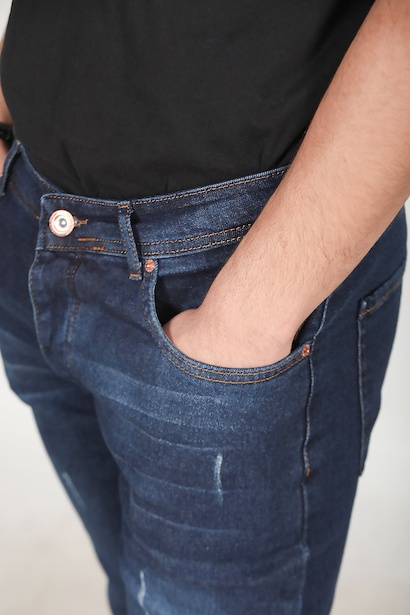 Erkek Kot Pantolon Lacivert Lacivert 6