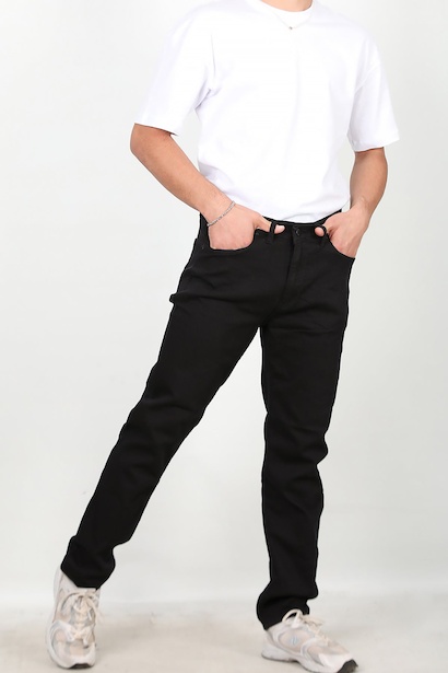 Büyük Beden Erkek Pantolon Siyah