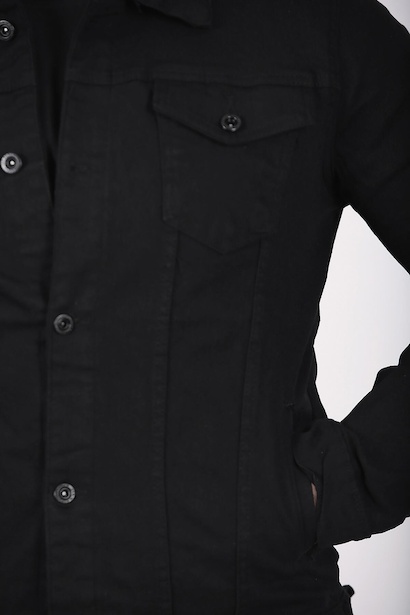 Erkek Kot Ceket Siyah 6