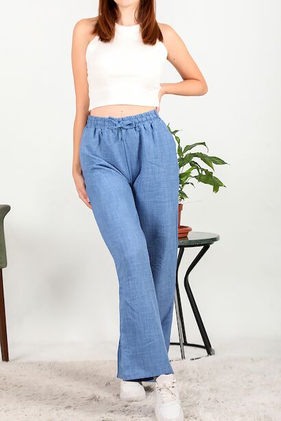 Kadın Keten Pantolon 
