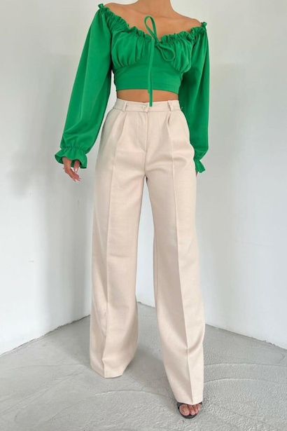 Kadın Plazzo Pantolon