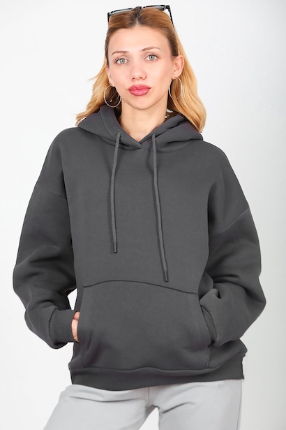 Kadın Kapşonlu Sweat 