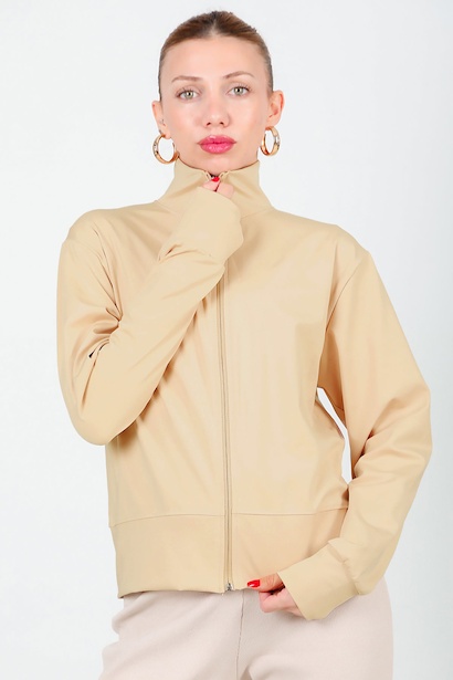 Kadın Dik Yaka Ceket 