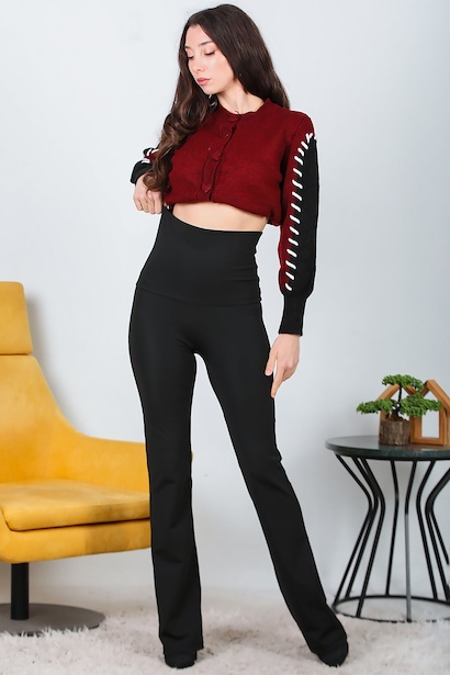 Kadın İspanyol Paça Tayt 