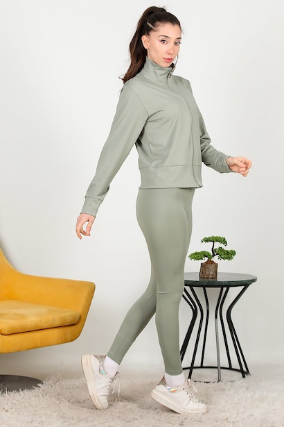 Kadın Taytlı İkili Takım  Çağla Yeşili 6