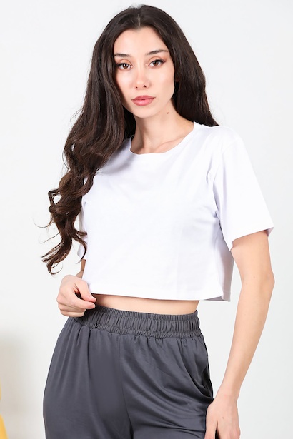 Kadın Kısa T-shırt 