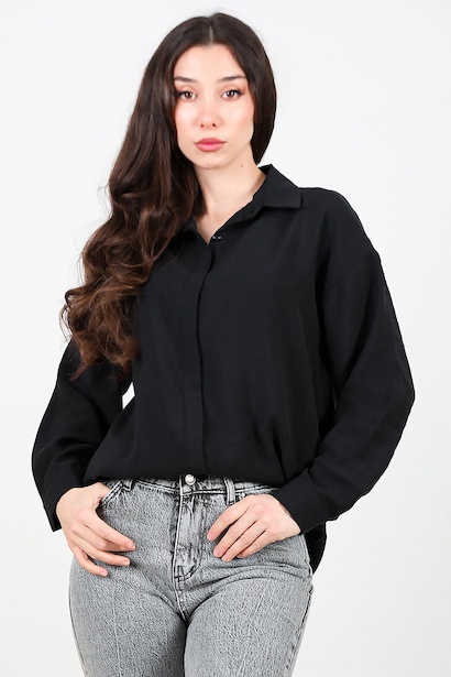 Kadın Uzun Kol Gömlek 