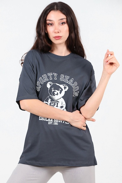 Kadın Baskılı Tshırt 