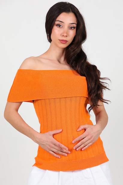 Kadın Madonna Yaka Merserize 