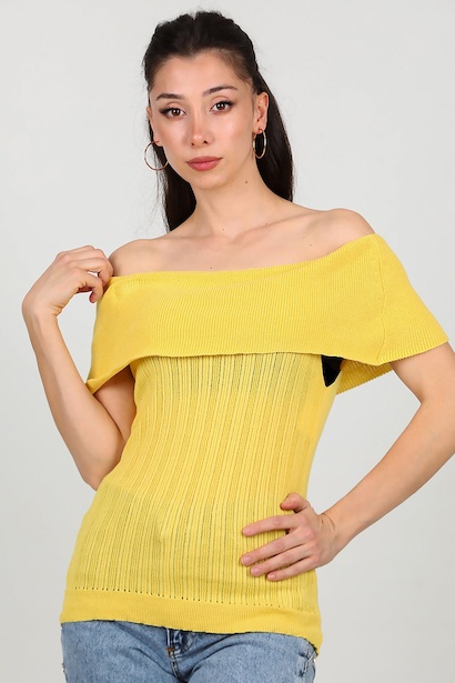 Kadın Madonna Yaka Merserize 