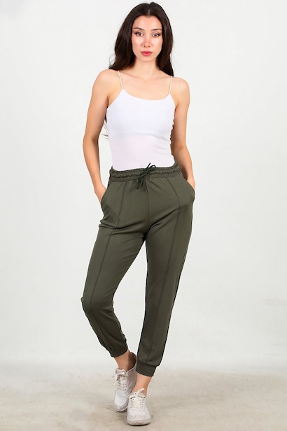 Kadın Paça Manşet Çimalı Eşofman 