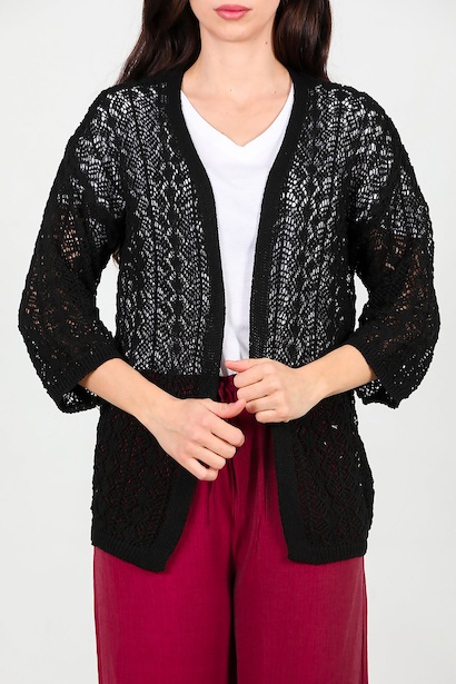 Kadın Hırka  Siyah 6