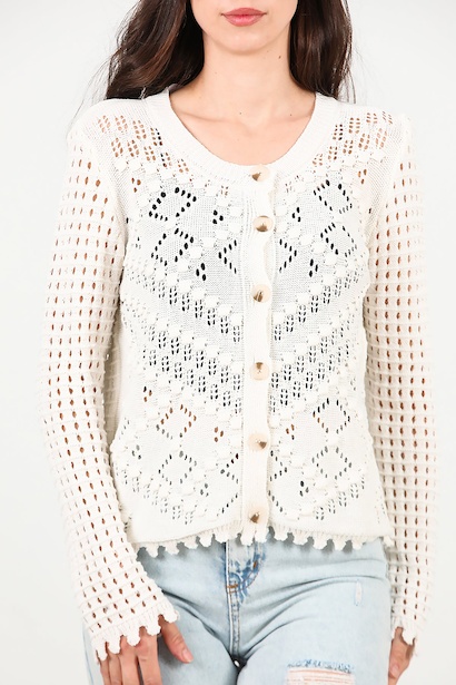 Kadın Hırka  Ekru 6