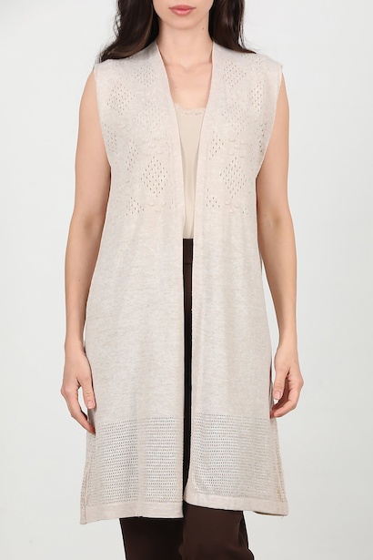 Kadın Triko Yelek  Taş 6