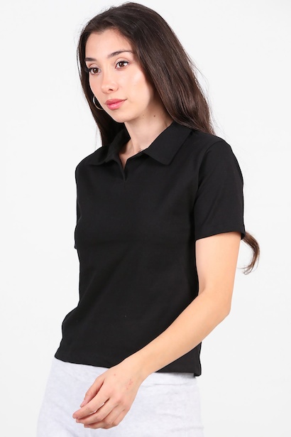 Kadın Yakalı Tshırt 