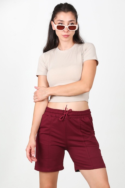 Kadın Çimalı Şort 