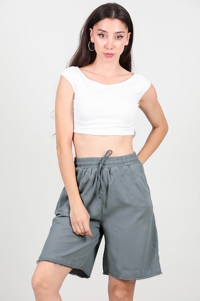 Kadın Püsküllü Şort 